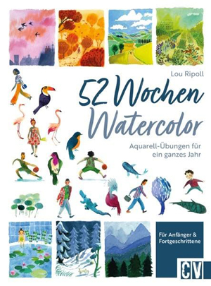 52 wochen watercolor klein