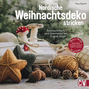 Nordische Weihnachtsdeko Stricken klein