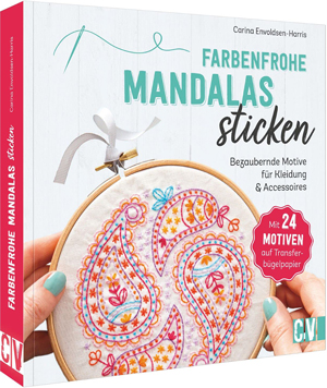 farbenfrohe mandalas sticken klein